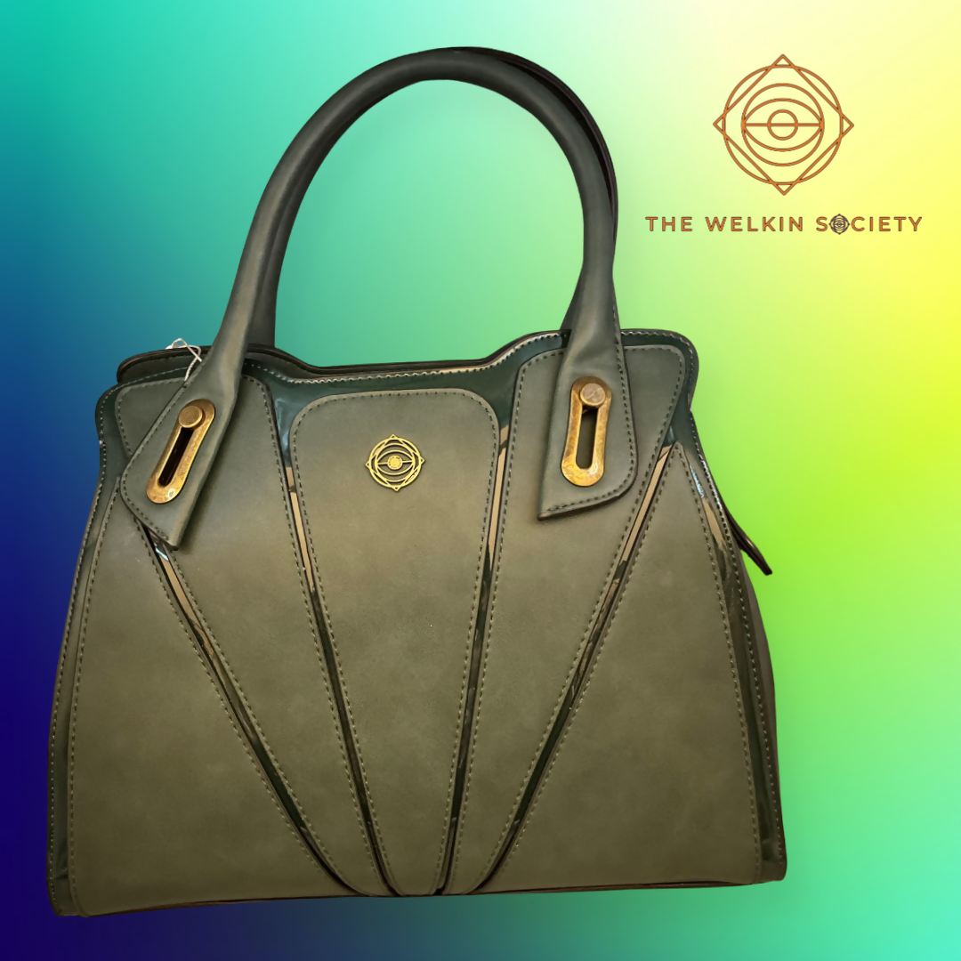 The Welkin Society Privy Peacock Concealed Carry Handbag