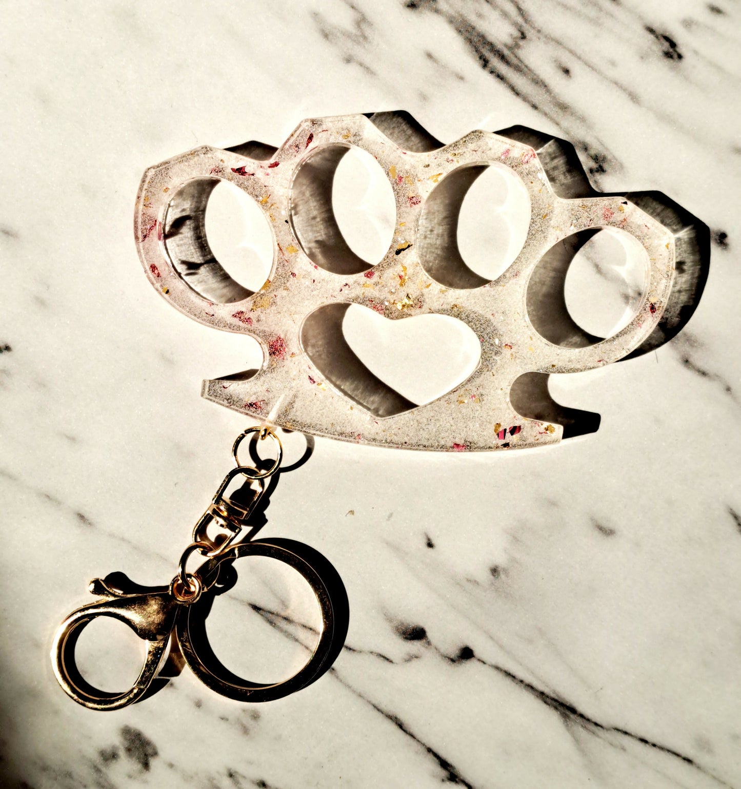 Resin8vibes Self-Defense Knuckle Keychains