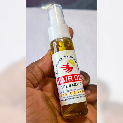 Organic Hair Growth Oil for Stronger, Healthier Hair