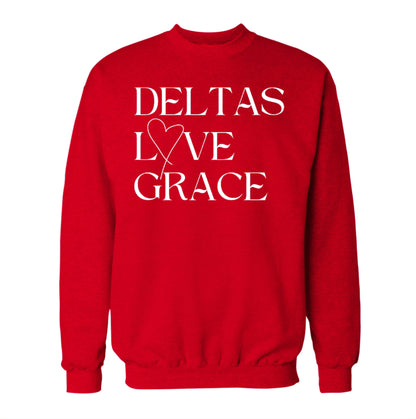 Deltas Love Grace Sweatshirt & Hoodie