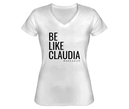 Be Like Claudia Women's Fitted T-Shirt