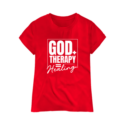 God + Therapy = Healing T-Shirt