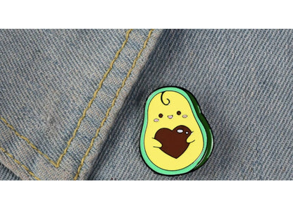 For the Love of Avocado Enamel Pin