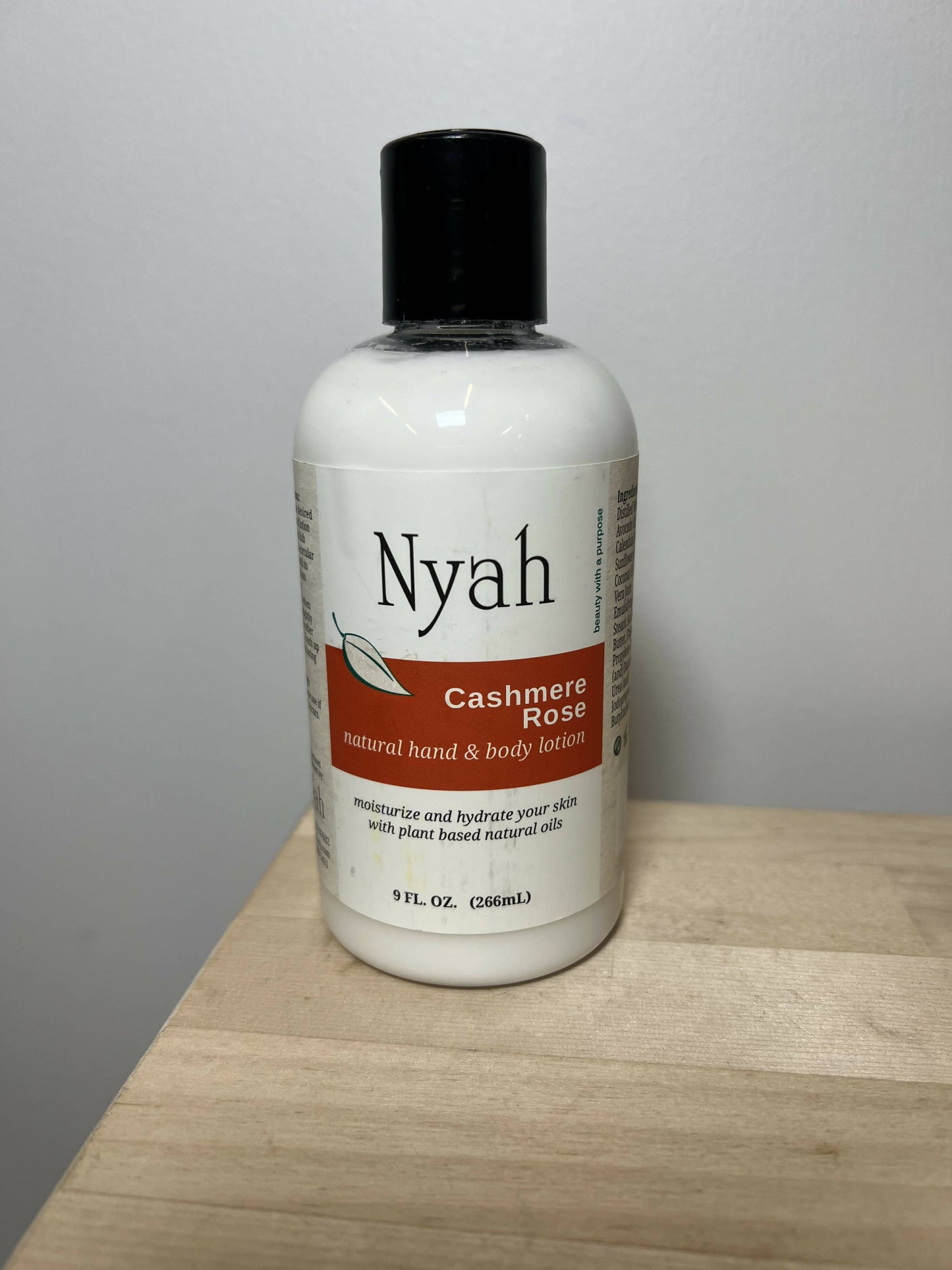 Nyah Beauty Cashmere Rose Hand and Body Lotion