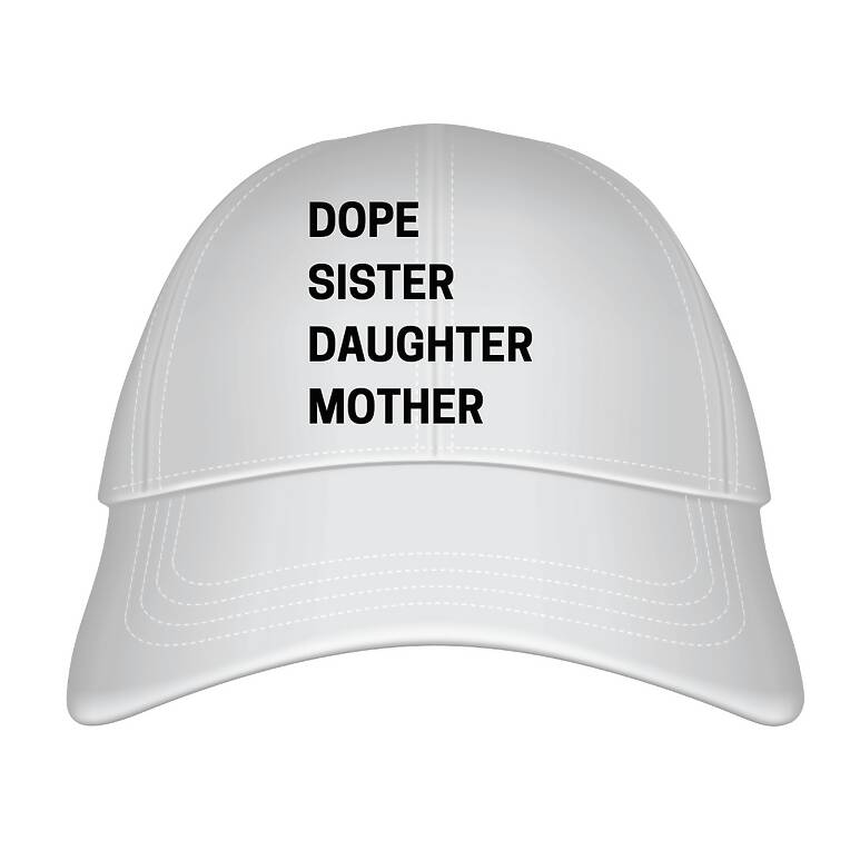 White Dope Sister Cap