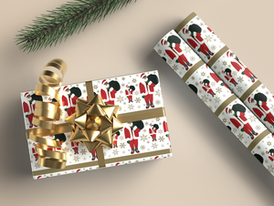 Ken, The Black Santa - Remix Gift Wrap Wrapping Paper