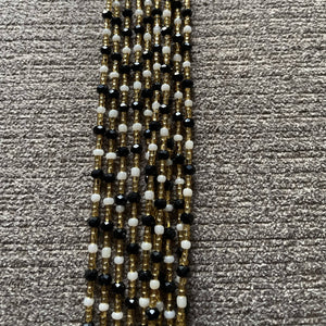 Salt and Pepper Waist beads