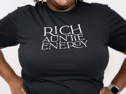 Rich Auntie Energy Short Sleeve Tees