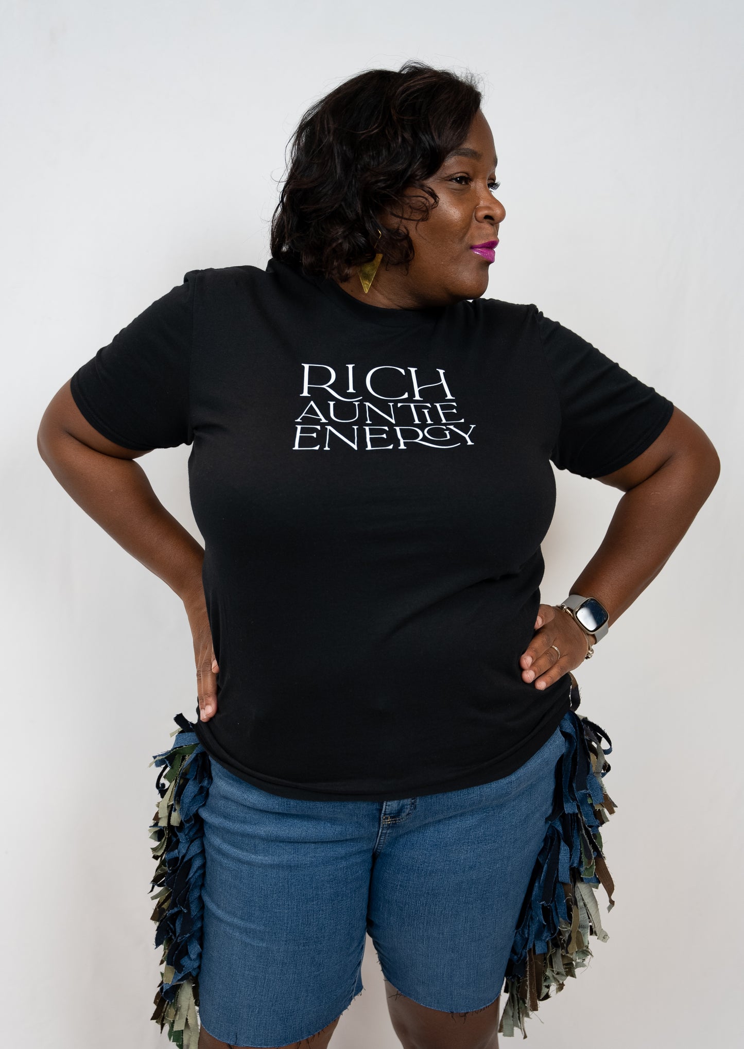 Rich Auntie Energy Short Sleeve Tees