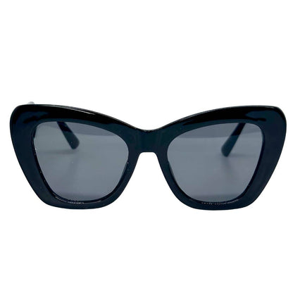 NO ORDINARY LOVE RUBI NOIRE OVERSIZED CAT EYE SUNGLASSES