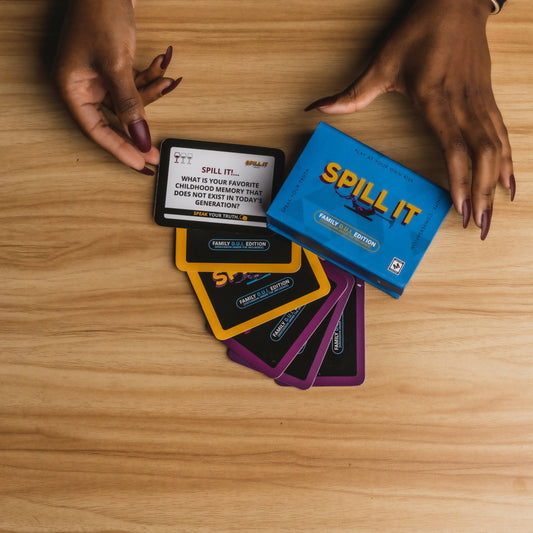 Family D.U.I (Discussion Under the Influence) Edition by SPILL IT Card Game