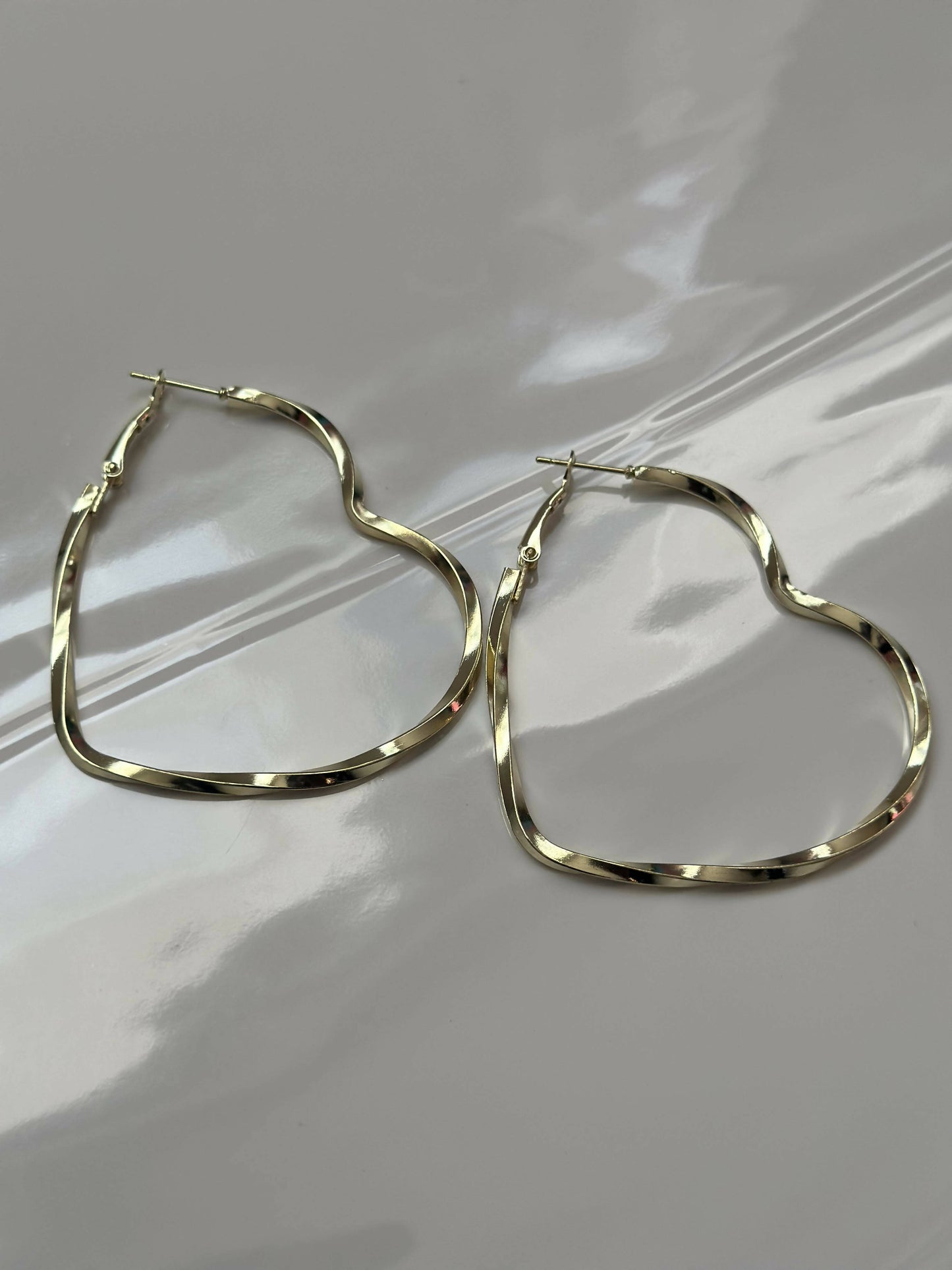 The Trendy Clutch "Golden Hoops" Earrings