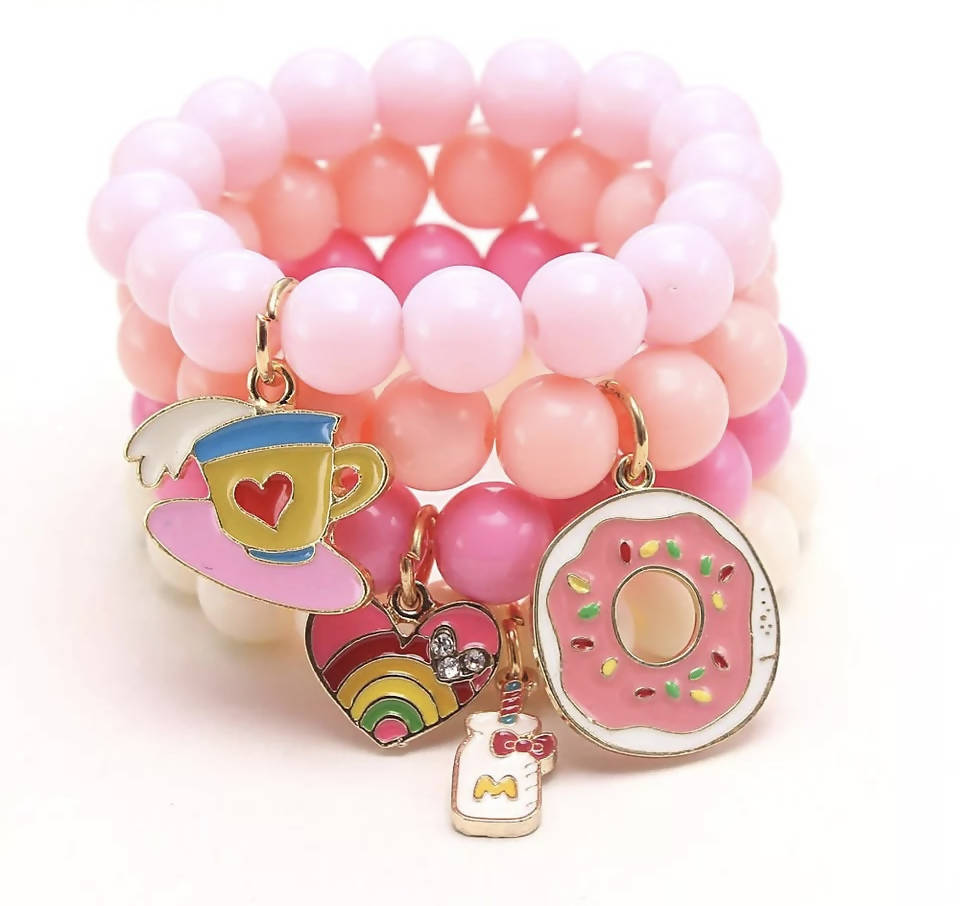 Kids Beaded Bracelet Set