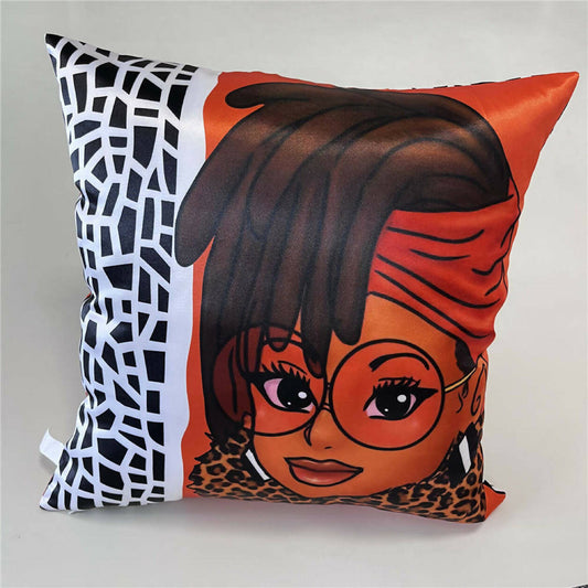 Loc'd In Lux Throw Pillow