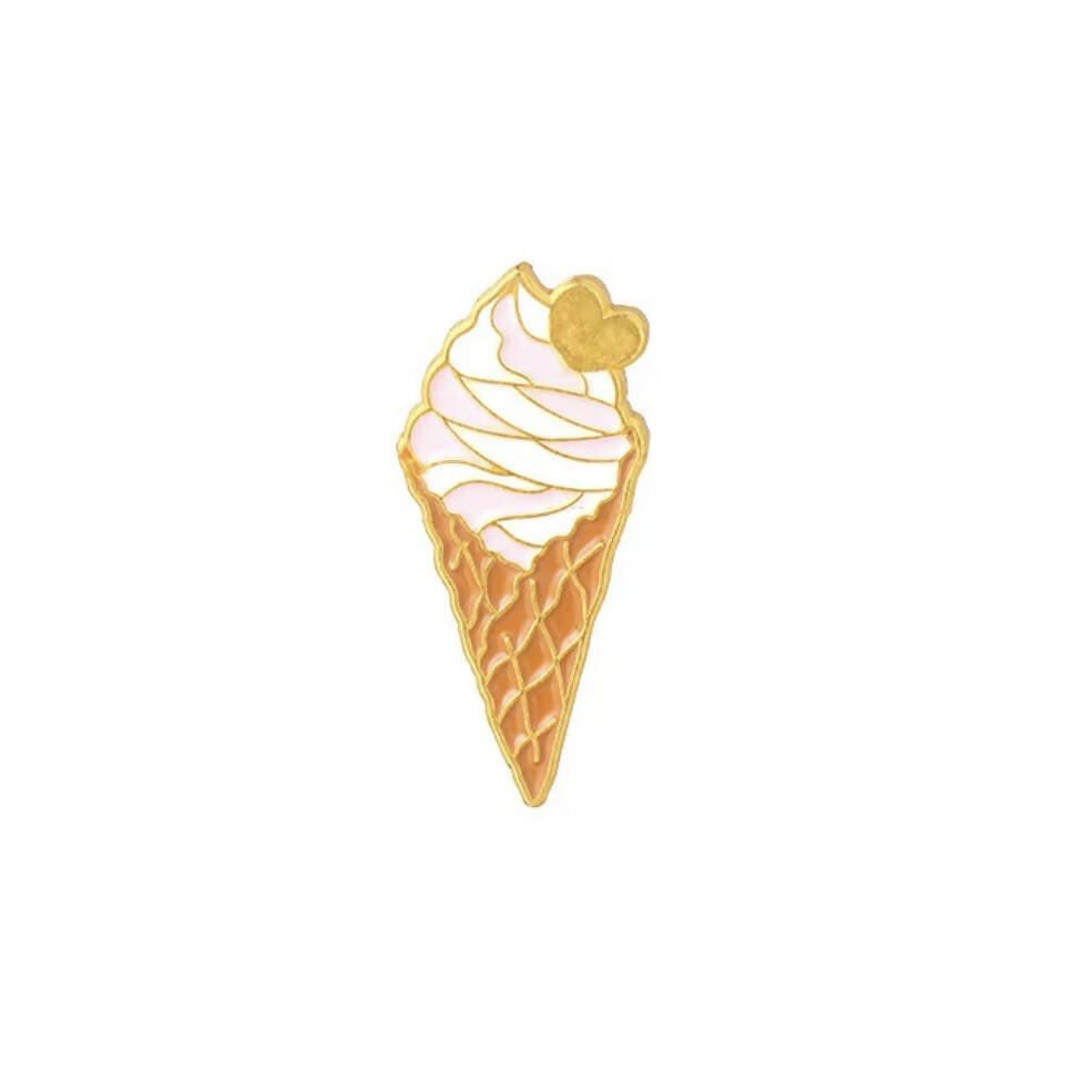 For the Love of Ice Cream Enamel Pin