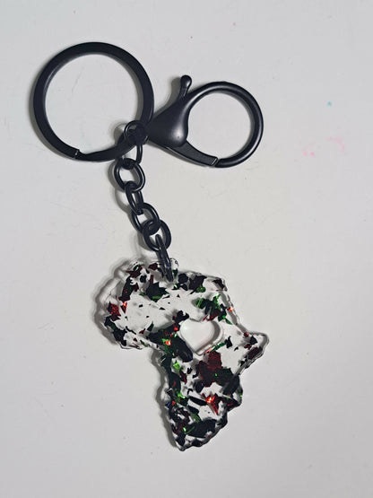 Resin8vibes "AFRICA" Keychains