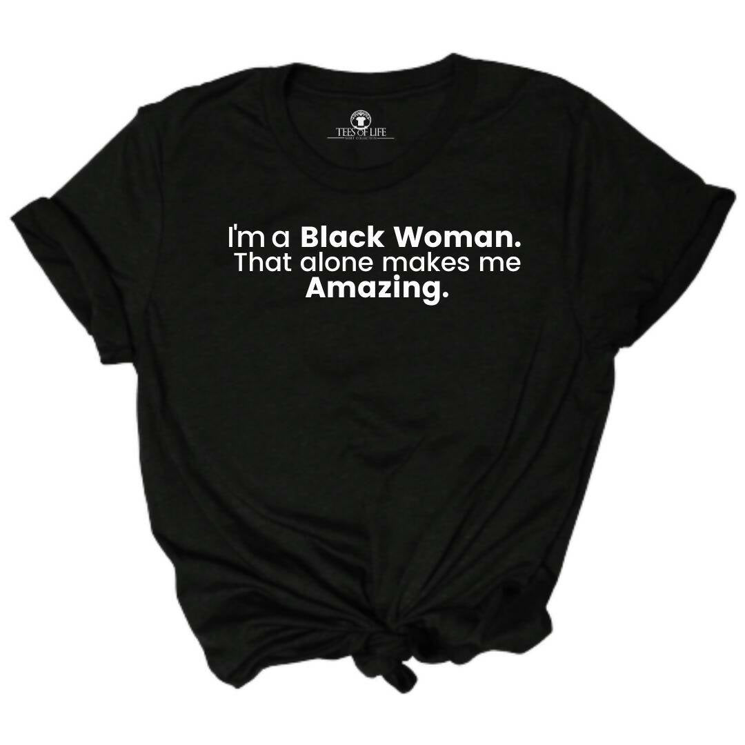 Amazing Black Woman Unisex T-Shirt