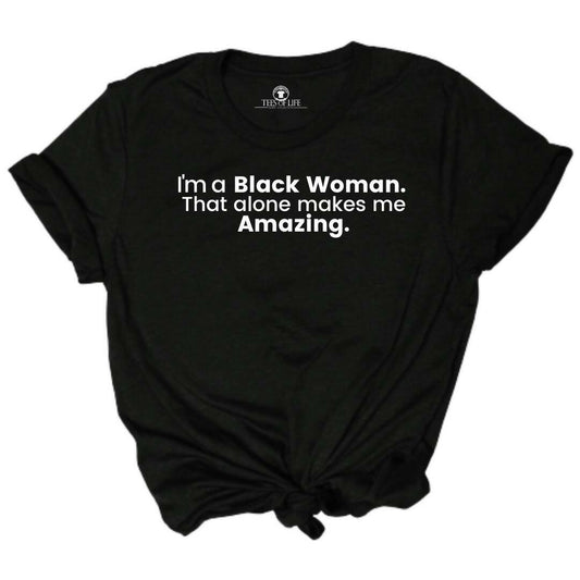 Amazing Black Woman Unisex T-Shirt