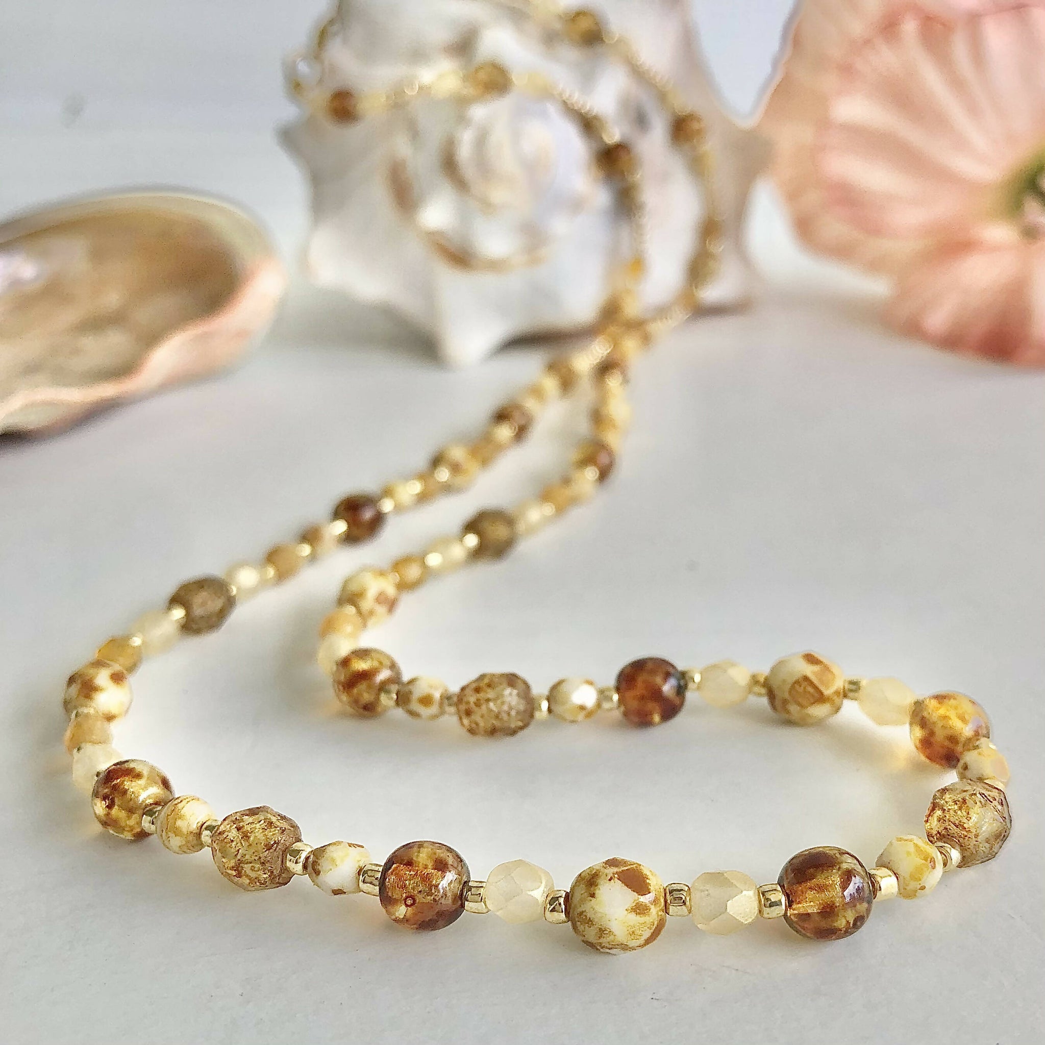 Forever Boho Necklace Collection - Honey Comb