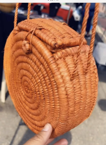 Zaria Basket Shoulder Bag