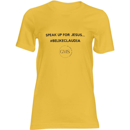 Speak Up For Jesus - Unisex Short-Sleeved T-Shirt
