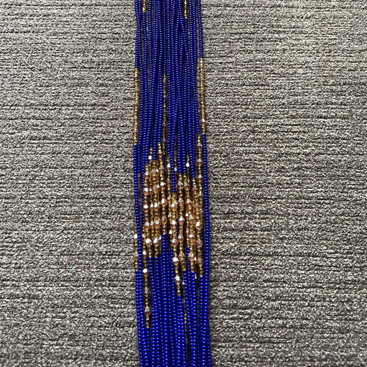 Blue Waist beads