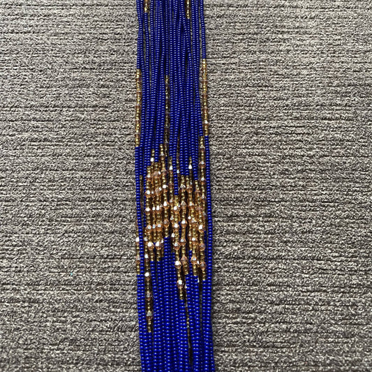 Blue Waist beads