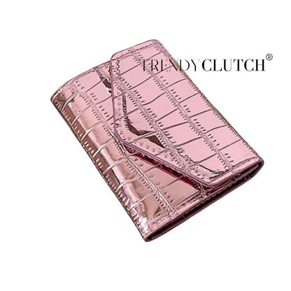 The Trendy Clutch Chrome Wallet