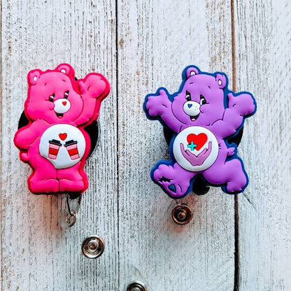 Purple Health Care Bears ID Badge