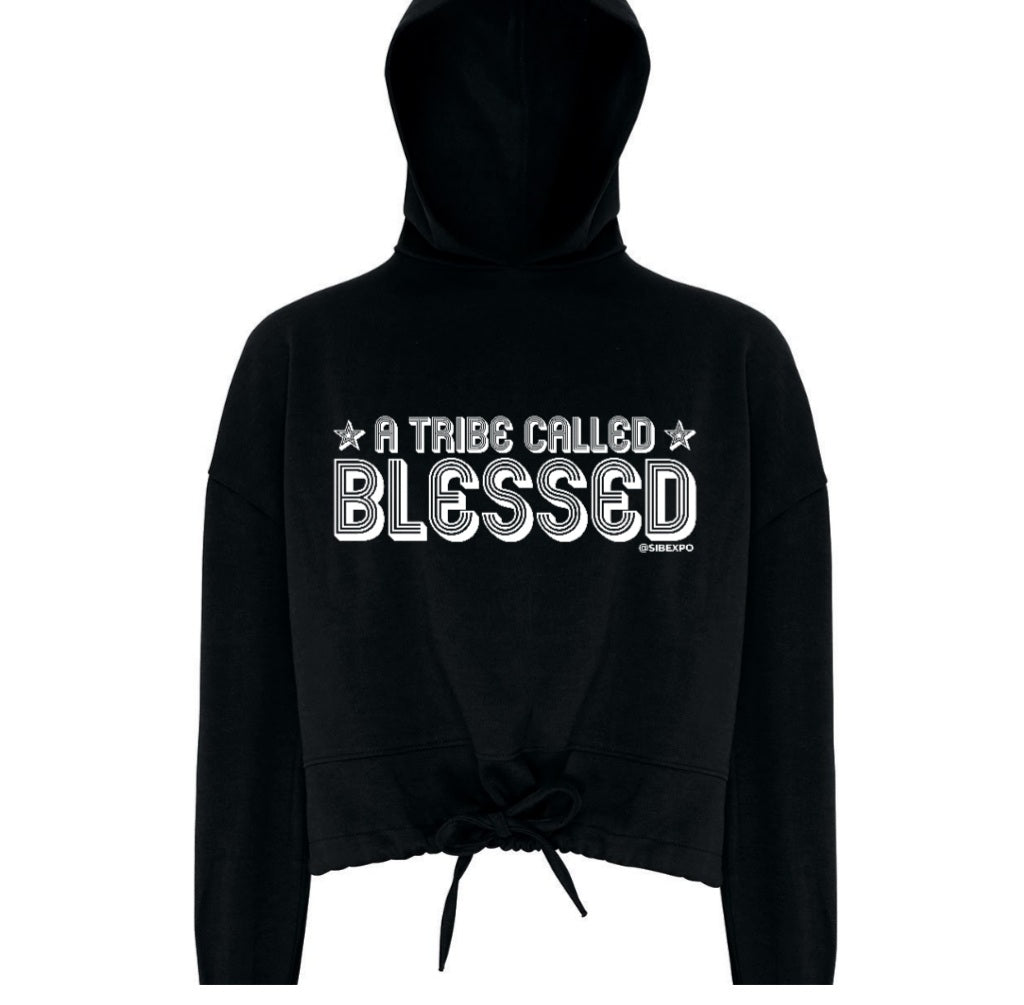 A Tribe Called Blessed Cropped Jogger Hoodie