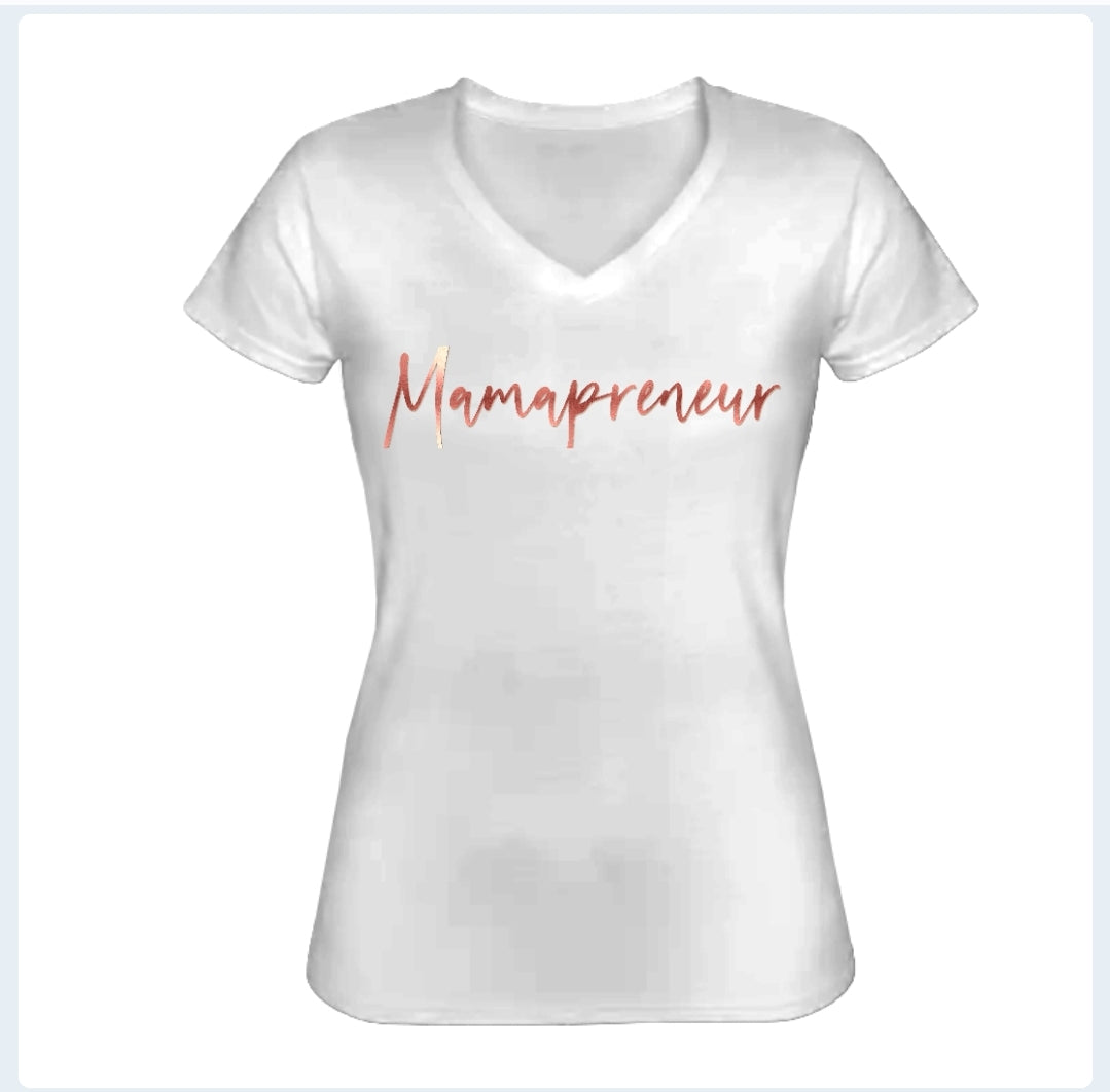 Mamapreneur - Women's Fitted Tee