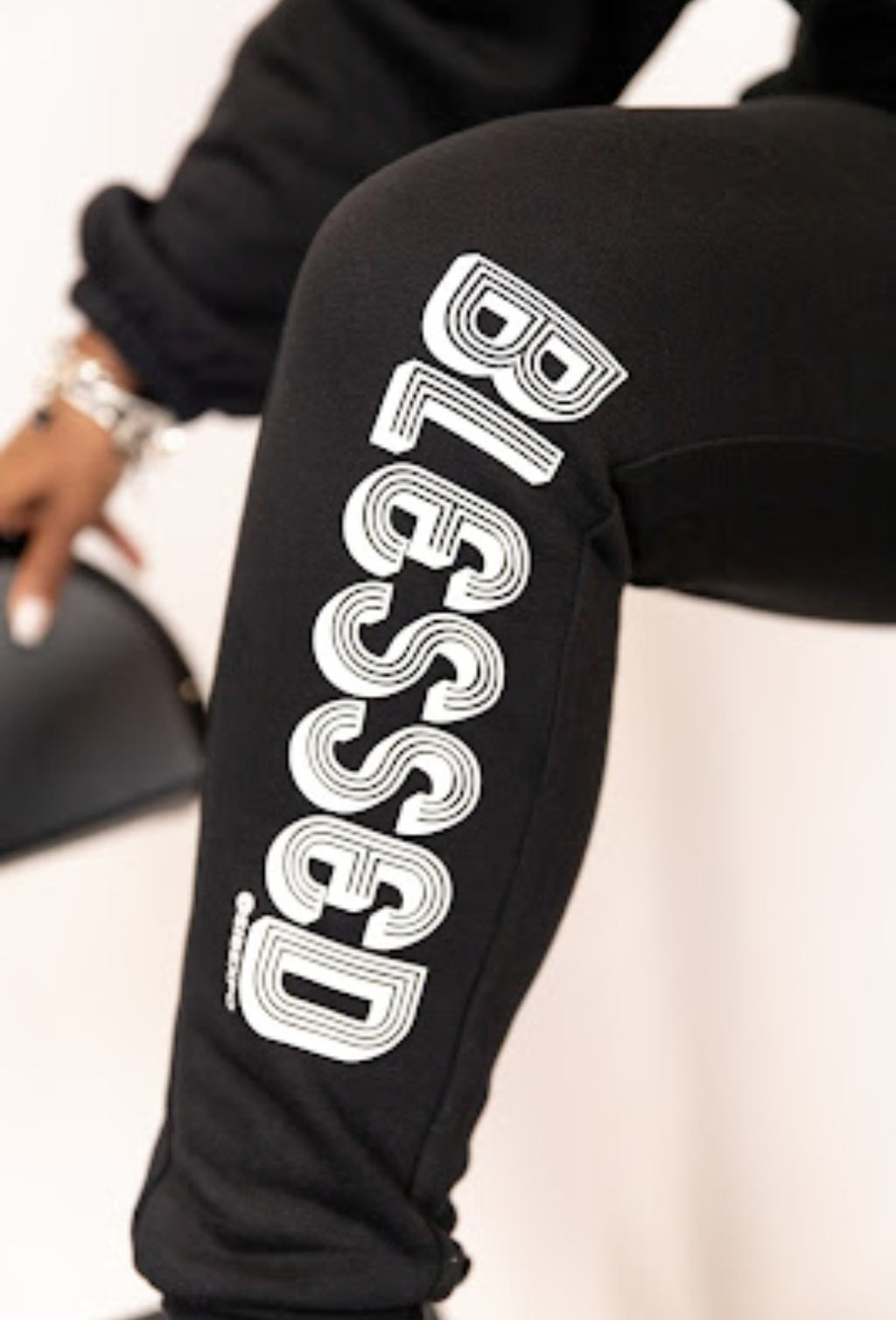 A Tribe Called Blessed Fitted Jogger Pants