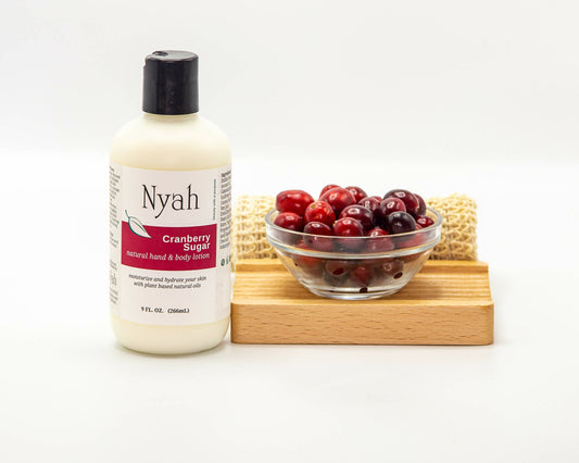Nyah Beauty Cranberry Sugar Hand and Body Lotion
