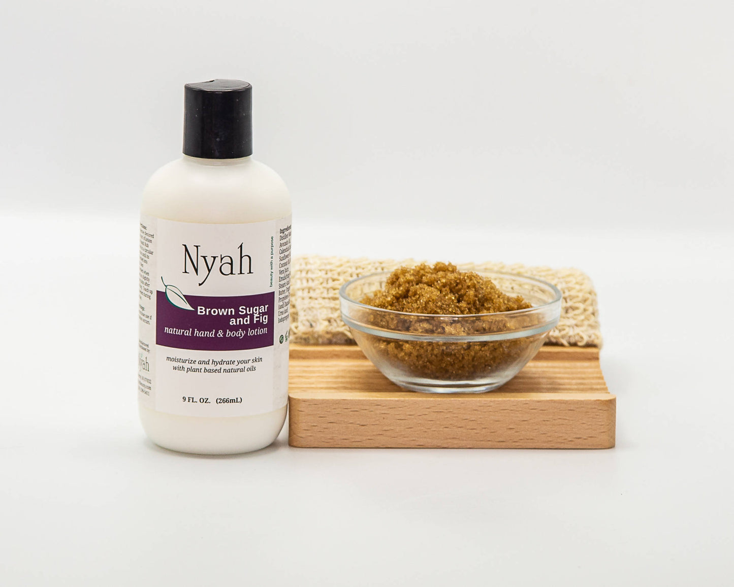 Nyah Beauty Brown Sugar and Fig Hand and Body Lotion