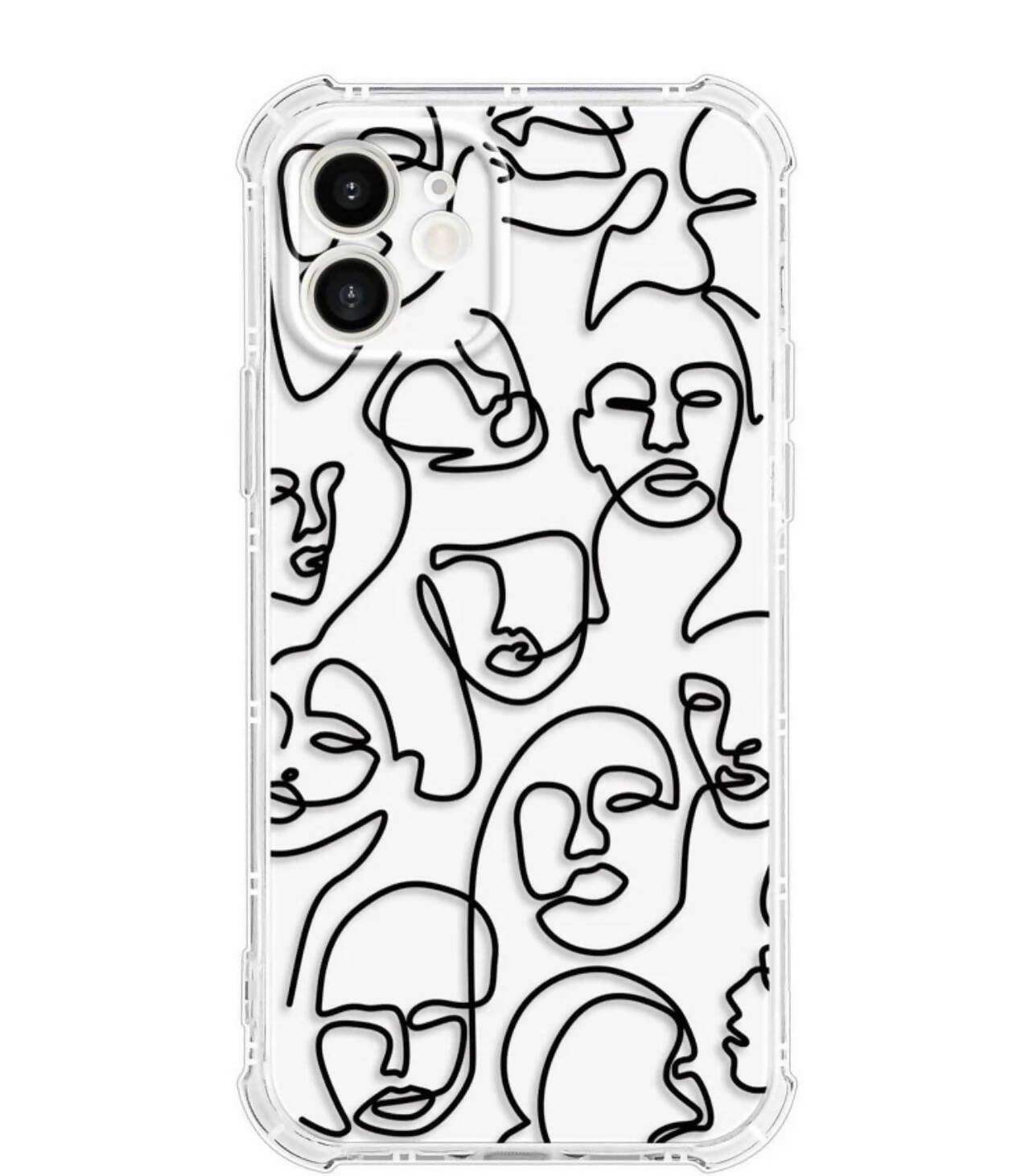 Changing Faces iphone case