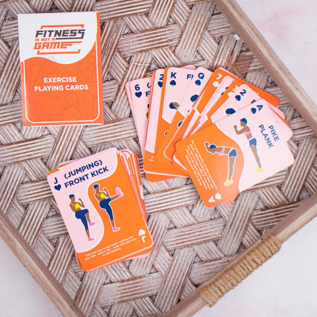 Fitness Is NOT A Game - Fitness Playing Cards