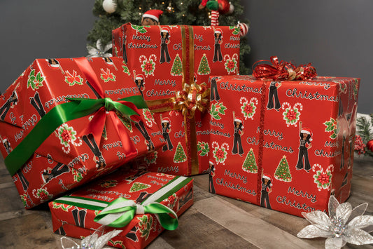 Black Girls Do Rock Gift Wrap Wrapping Paper