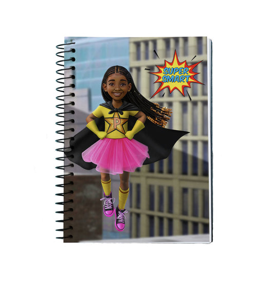Girl Superhero Notebook