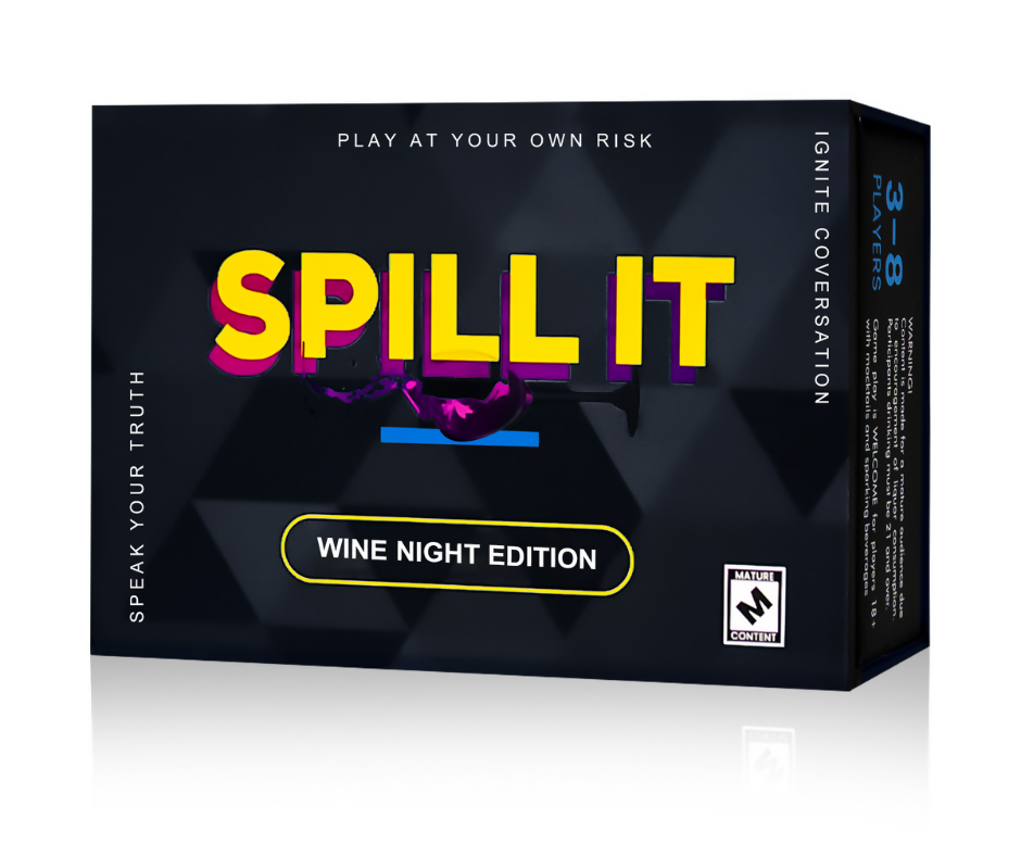 Wine Night Edition by SPILL IT Card Game