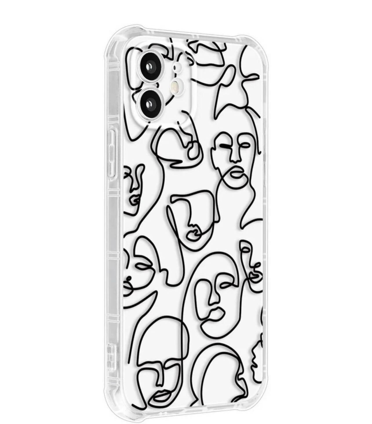 Changing Faces iphone case