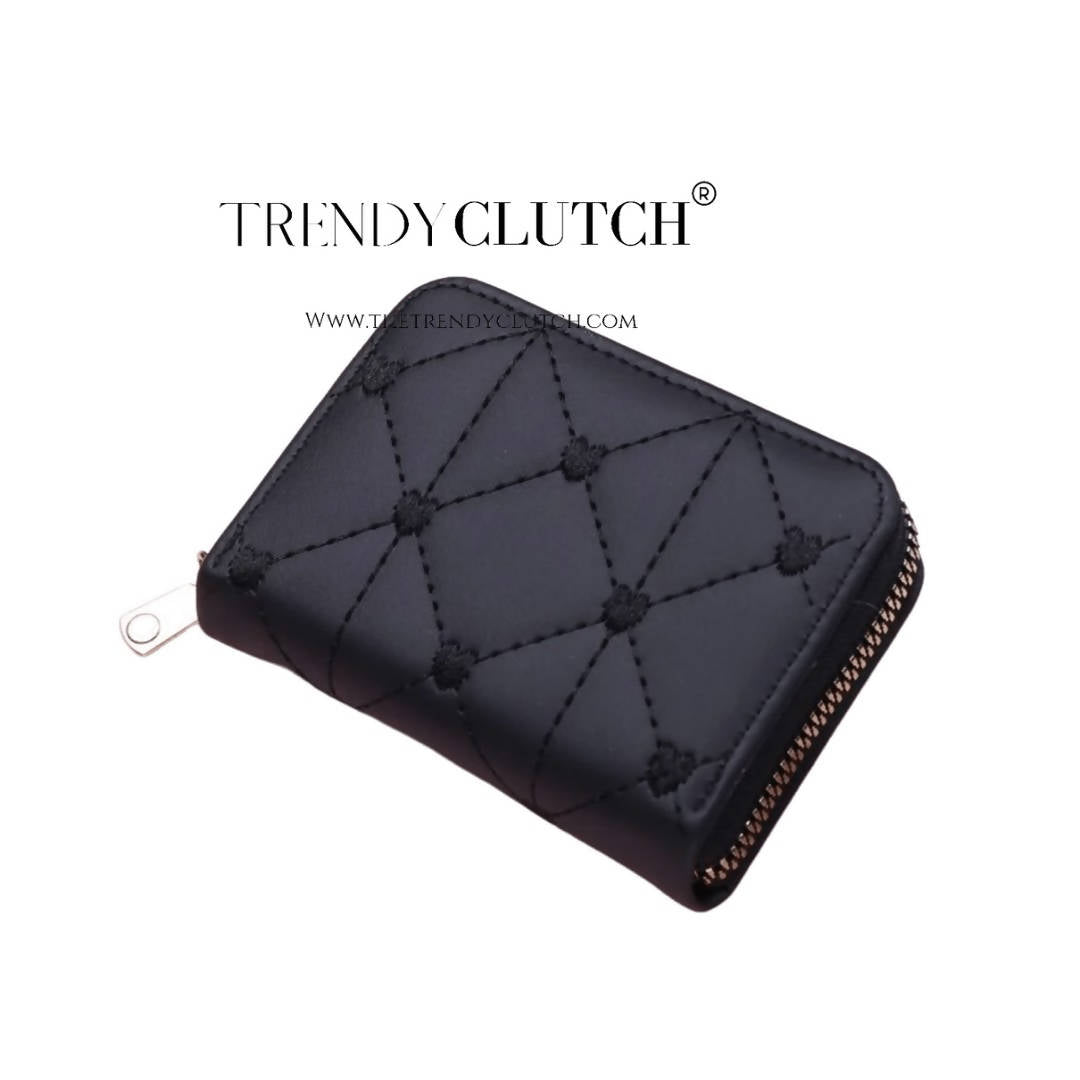 The Trendy Clutch "Love Me" Mini Zipper Wallet