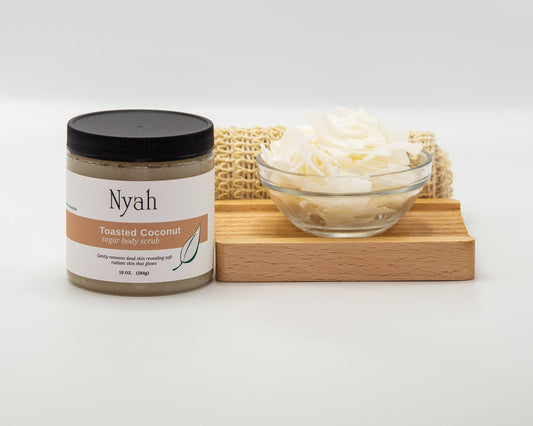 Nyah Beauty Toasted Coconut Body Scrub