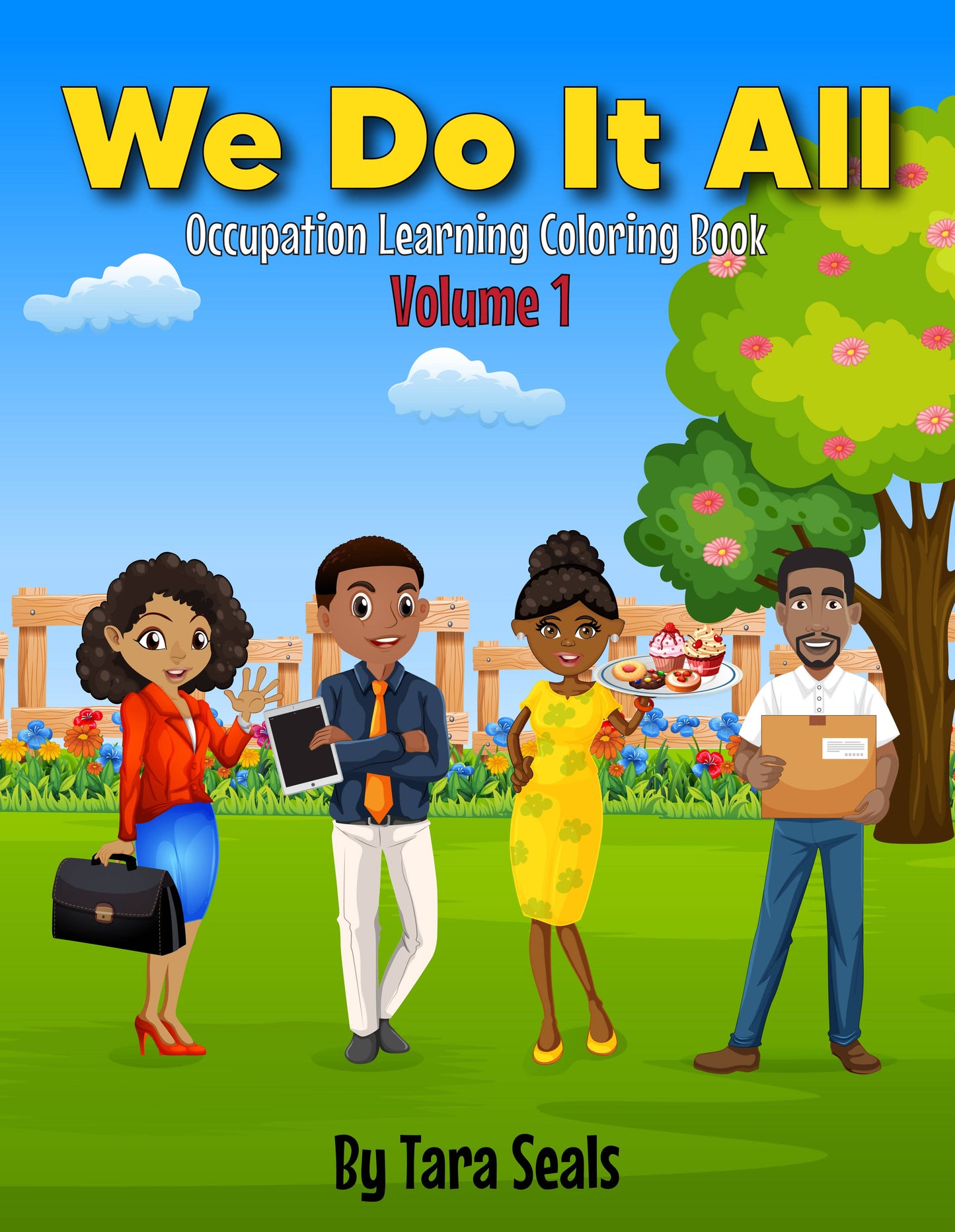 We Do It All Occupation Learning Coloring Book