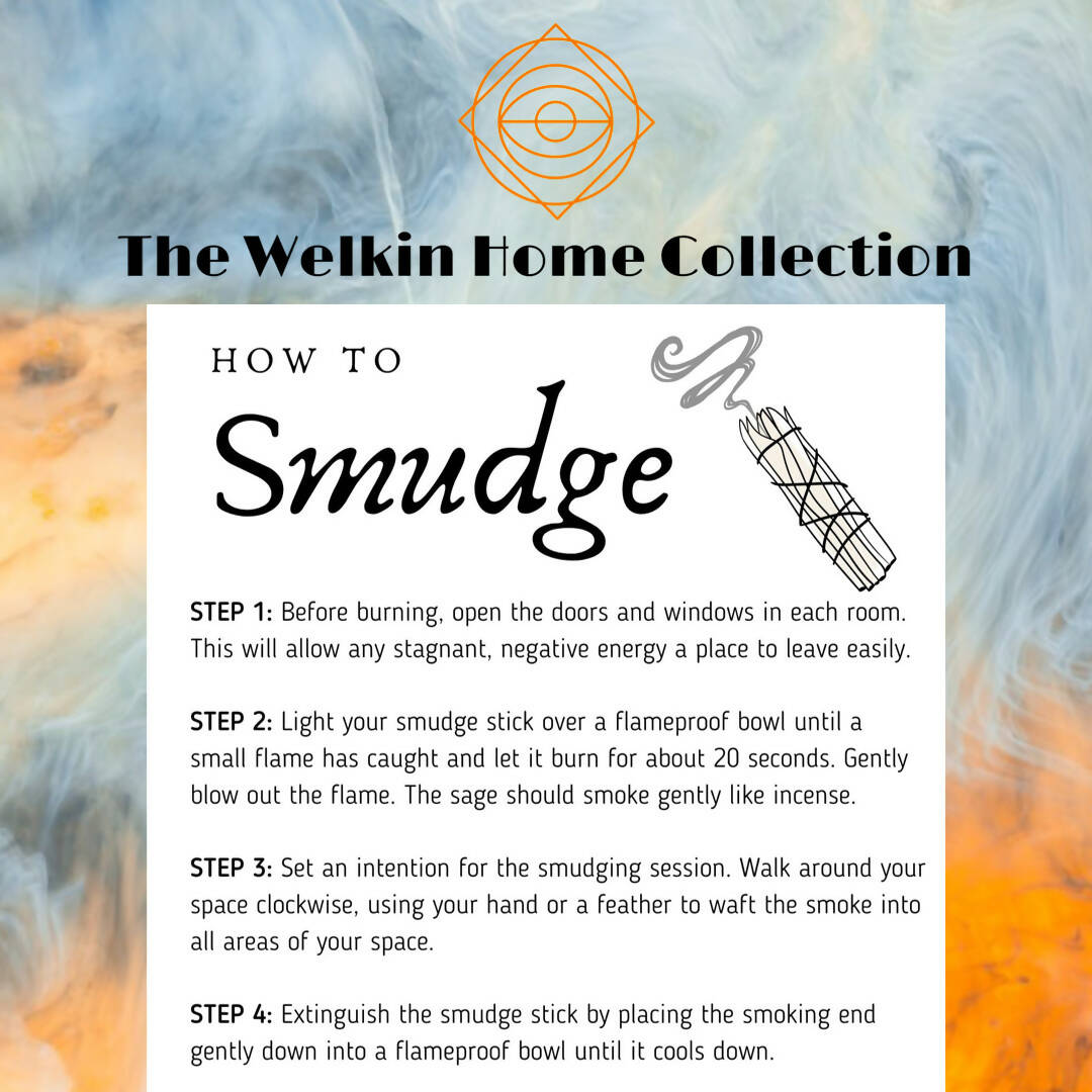 The Welkin Home Collection Triunity Smudging Kit