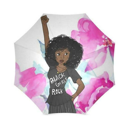 Large Black Girls Do Rock Umbrella