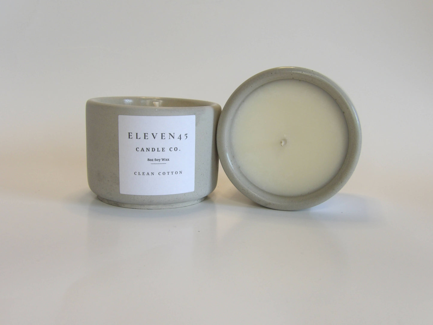 Eleven45 Candle Co. Clean Cotton Candle