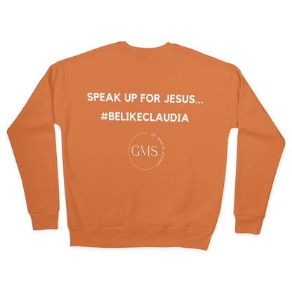 Speak Up for Jesus - Unisex Crewneck Sweatshirt