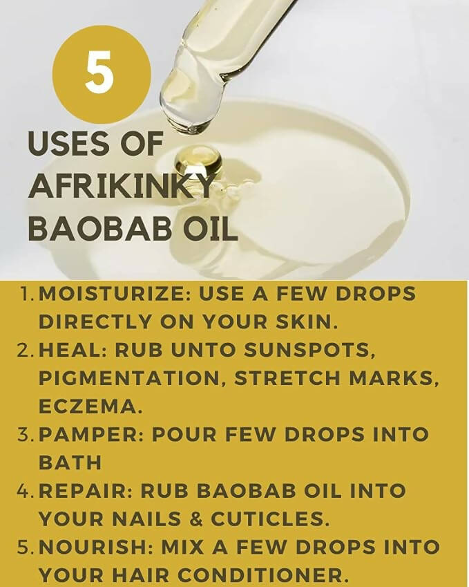 Afrikinky Baobab oil