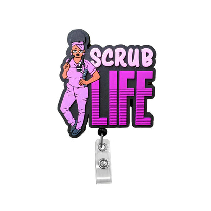 Scrub Life PVC ID Badges