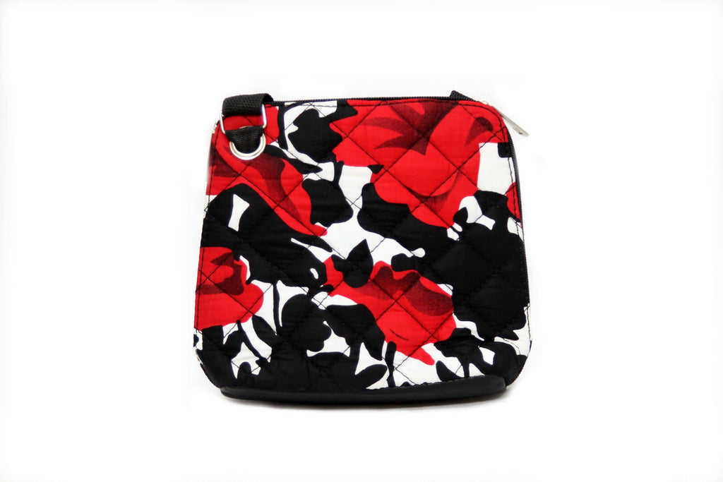 Floral Bucket Ankara Crossbody Purse